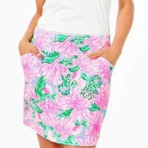 Lilly Pulitzer luxletic UPF 50+ fairway performance golf in Try Your Zest NWT